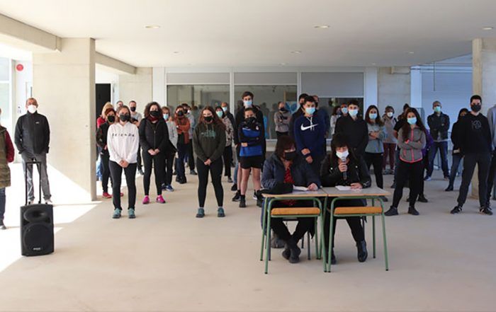 Rueda de prensa padres y madres ikastola tafalla