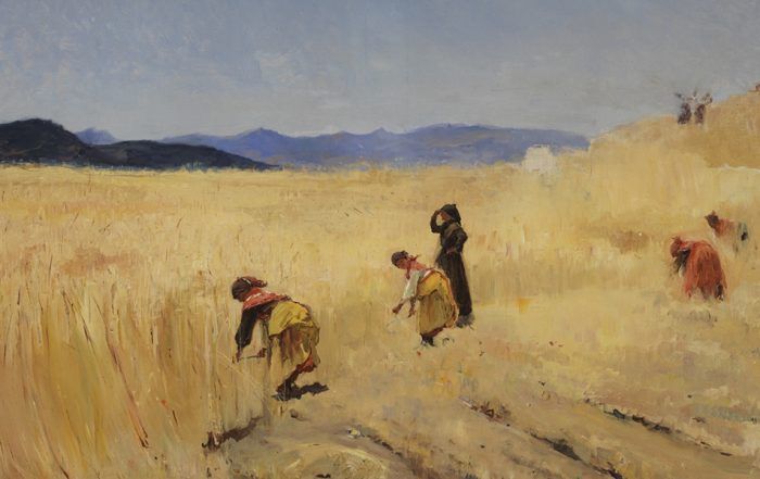 Siega. Domingo Muñoz y Cuesta (1904). Museo Nacional del Prado, Madrid.