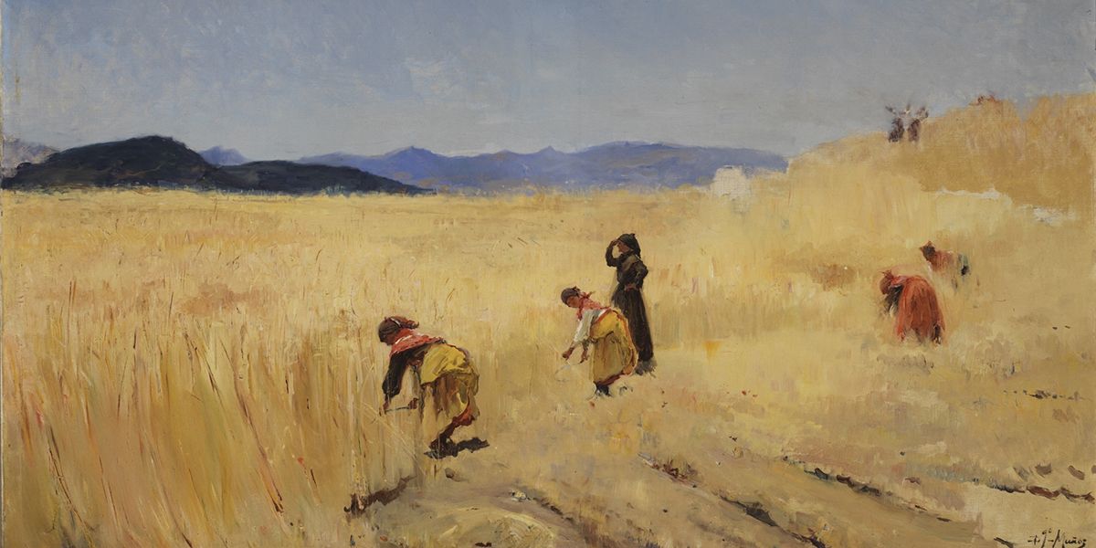 Siega. Domingo Muñoz y Cuesta (1904). Museo Nacional del Prado, Madrid.