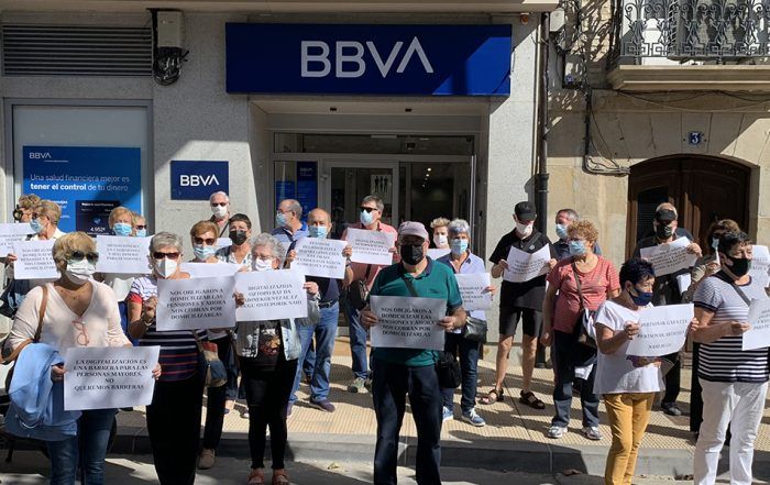 Manifestación de Jubilados en Tafalla