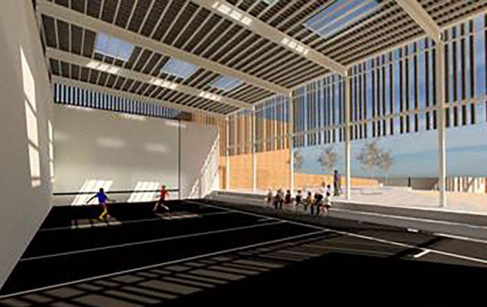 Nuevo frontón carabanchel