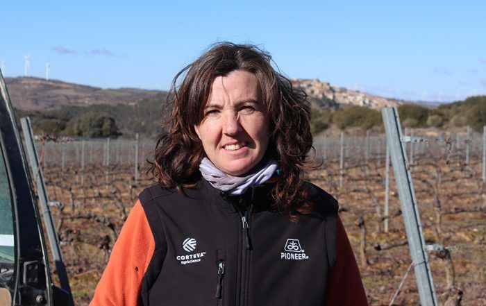 Ana Irisarri, agricultora