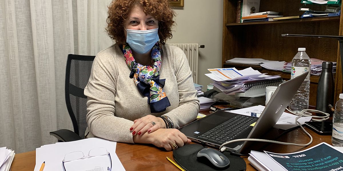 Maite Garbayo, alcaldesa de Olite