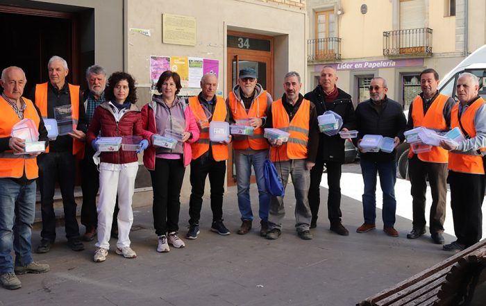 Reparto de tuppers mairaga