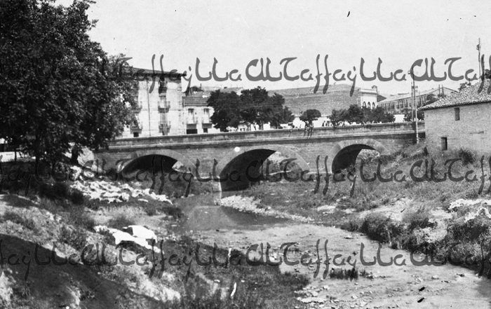 puente de la estación desde las adoberías