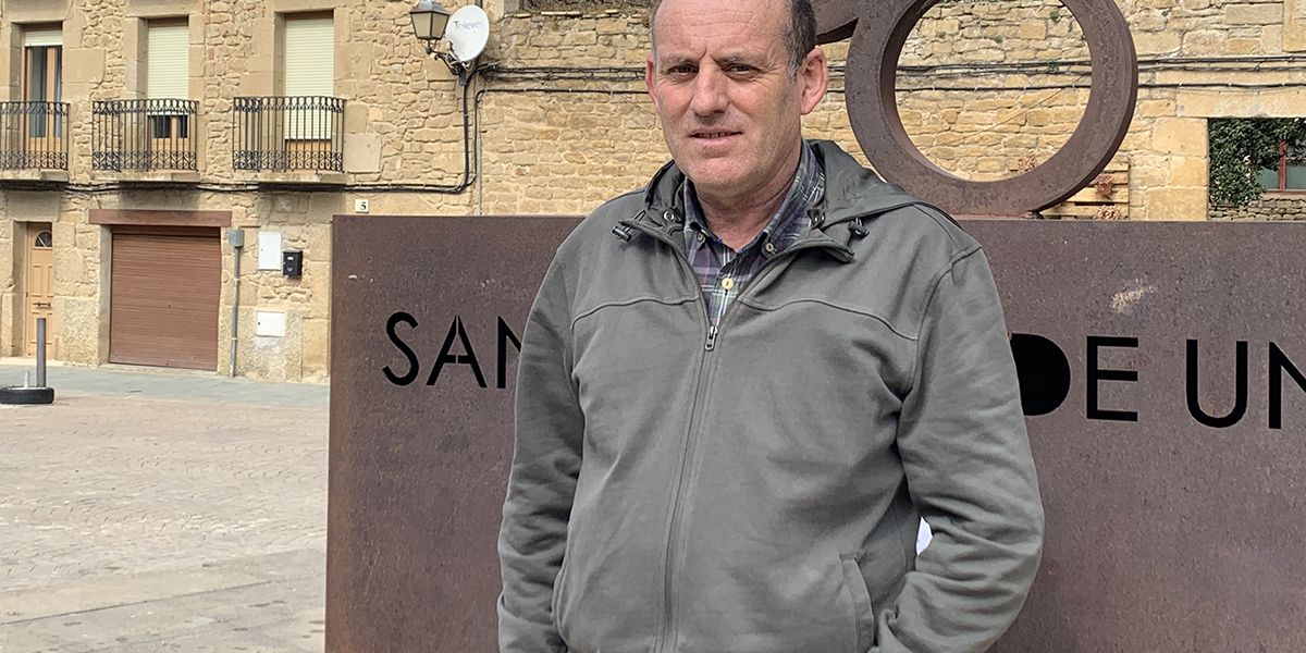 Javier Leoz alcalde de san martin de unx