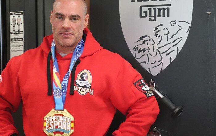Pedro Redín campeón culturismo