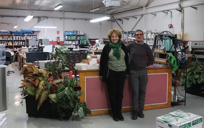 Imprenta Ainzua en Tafalla