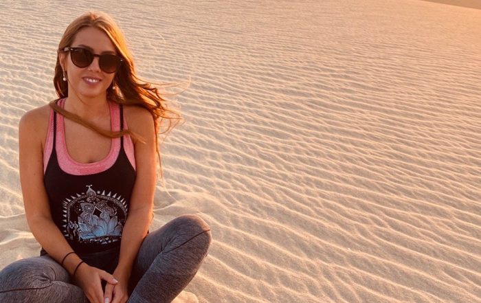 ana herrero desierto de qatar