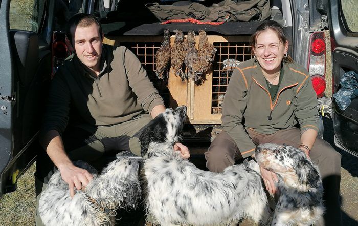 julen eta ione moran ehiztariak