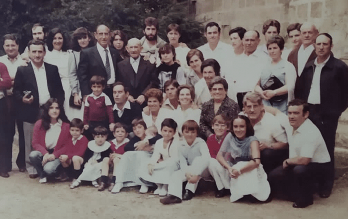 la familia salas en su última visita a tafalla