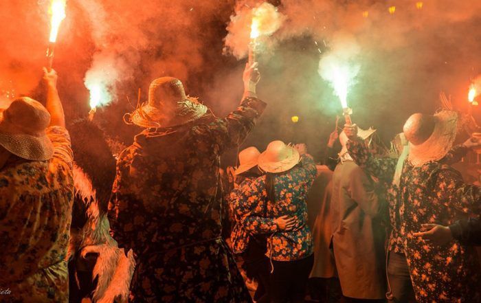 txiribi taldea carnaval rural olite