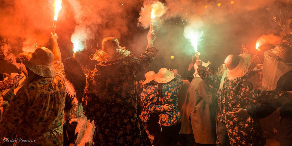 txiribi taldea carnaval rural olite