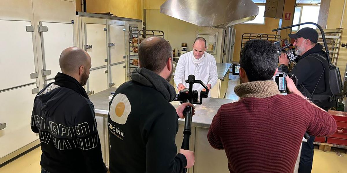 grabacion de gastro pueblos en olite