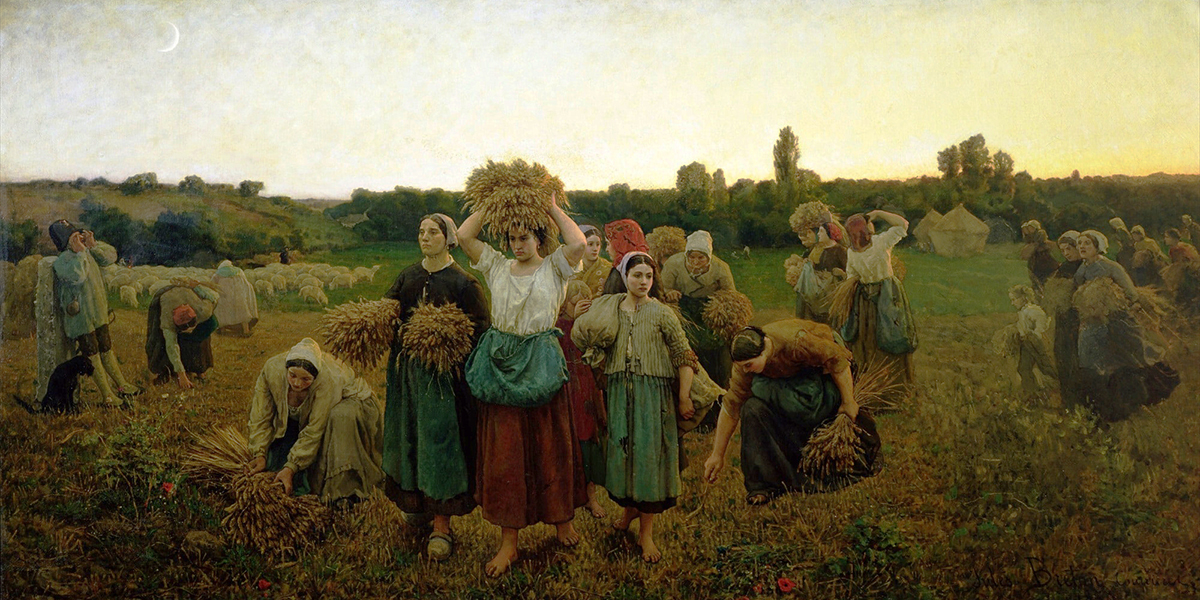 Jules_Breton_-_Le_rappel_des_glaneuses