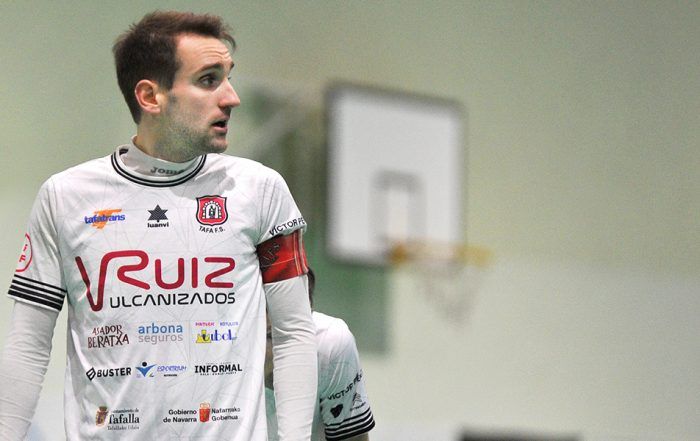 Aitor Esquíroz, capitán del Tafa FS