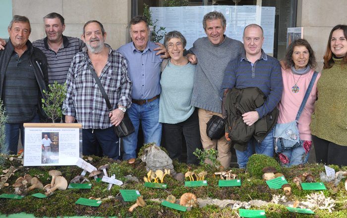 Parte de la organización de la exposición