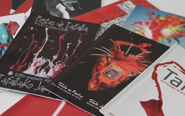 carteles de fiestas de tafalla de los últimos años
