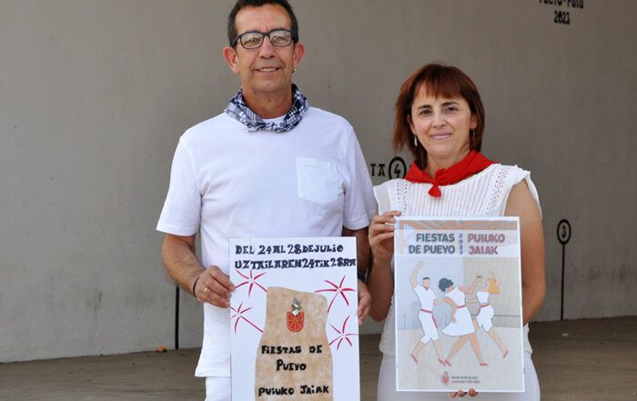 sonia y javier, concejales en pueyo