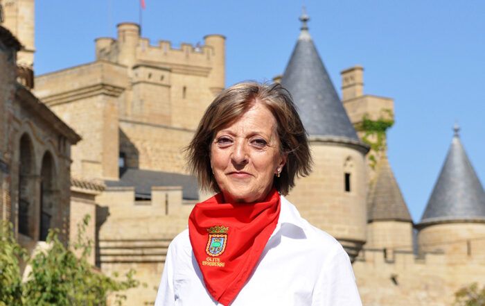 Mari Carmen Real concejala en Olite