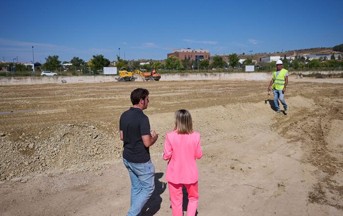 comienzan las obras del nuevo parque de bomberos de tafalla