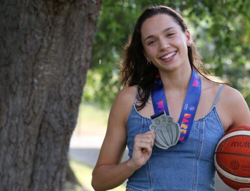 Irati Etxarri, subcampeona europea de baloncesto