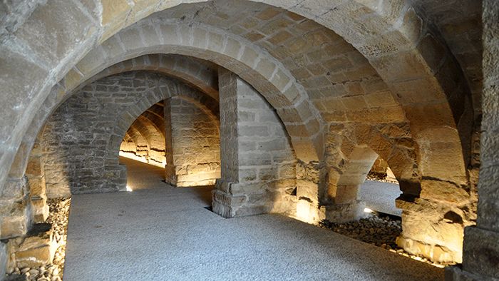 Las Galerías Medievales de Olite-Erriberri han culminado sus obras de restauración.