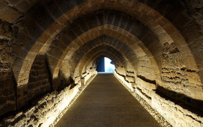 Las Galerías Medievales de Olite-Erriberri han culminado sus obras de restauración.